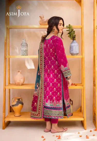 Asim Jofa | Prints Essentials | AJUB-05 - Pakistani Designer Dress - by Asim Jofa | Type: Luxury - 100% Original at Saira Sultan