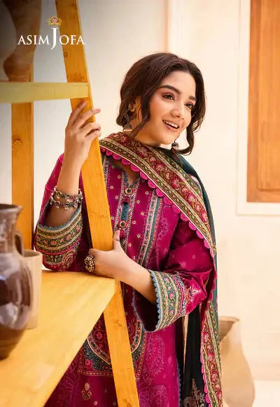 Asim Jofa | Prints Essentials | AJUB-05 - Pakistani Designer Dress - by Asim Jofa | Type: Luxury - 100% Original at Saira Sultan