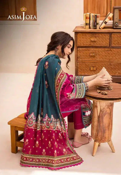 Asim Jofa | Prints Essentials | AJUB-05 - Pakistani Designer Dress - by Asim Jofa | Type: Luxury - 100% Original at Saira Sultan