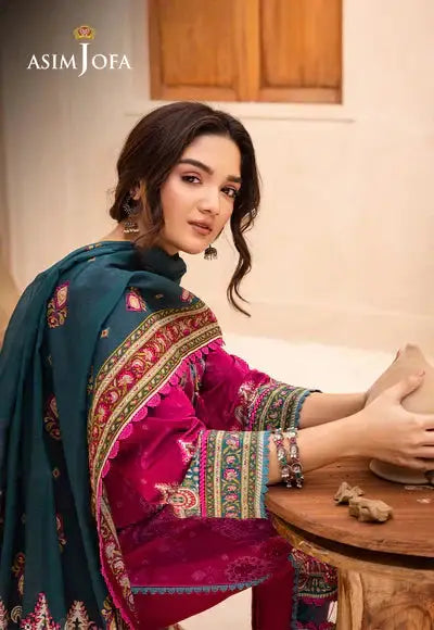 Asim Jofa | Prints Essentials | AJUB-05 - Pakistani Designer Dress - by Asim Jofa | Type: Luxury - 100% Original at Saira Sultan