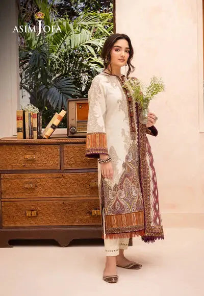 Asim Jofa | Prints Essentials | AJUB-11 - Pakistani Designer Dress - by Asim Jofa | Type: Luxury - 100% Original at Saira Sultan