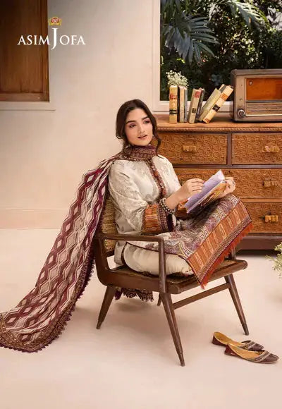 Asim Jofa | Prints Essentials | AJUB-11 - Pakistani Designer Dress - by Asim Jofa | Type: Luxury - 100% Original at Saira Sultan