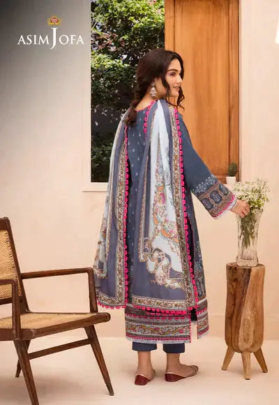Asim Jofa | Prints Essentials | AJUB-14 - Pakistani Designer Dress - by Asim Jofa | Type: Luxury - 100% Original at Saira Sultan