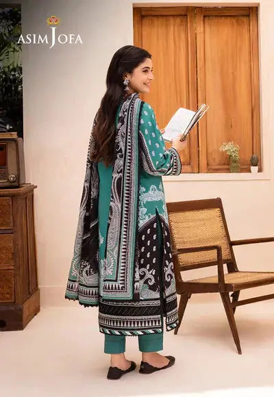 Asim Jofa | Prints Essentials | AJUB-03 - Pakistani Designer Dress - by Asim Jofa | Type: Luxury - 100% Original at Saira Sultan