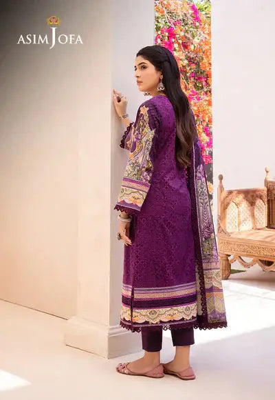 Asim Jofa | Prints Essentials | AJUB-10 - Pakistani Designer Dress - by Asim Jofa | Type: Luxury - 100% Original at Saira Sultan