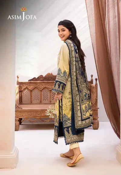 Asim Jofa | Prints Essentials | AJUB-15 - Pakistani Designer Dress - by Asim Jofa | Type: Luxury - 100% Original at Saira Sultan
