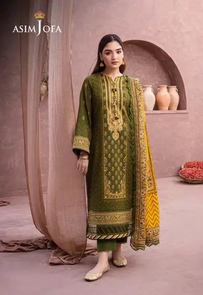 Asim Jofa | Prints Essentials | AJUB-01 - Pakistani Designer Dress - by Asim Jofa | Type: Luxury - 100% Original at Saira Sultan