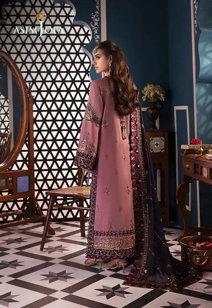 Asim Jofa | Fasana e Ishq Eid Luxury Lawn | AJFI-22 - Pakistani Designer Dress - by Asim Jofa | Type: Luxury - 100% Original at Saira Sultan