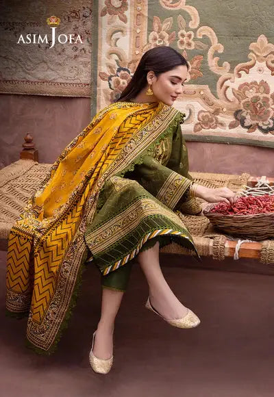 Asim Jofa | Prints Essentials | AJUB-01 - Pakistani Designer Dress - by Asim Jofa | Type: Luxury - 100% Original at Saira Sultan