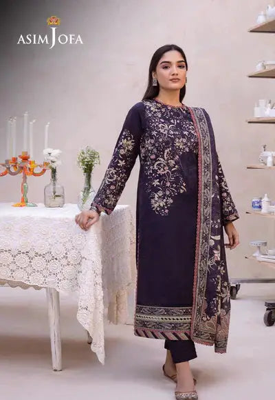 Asim Jofa | Prints Essentials | AJUB-08 - Pakistani Designer Dress - by Asim Jofa | Type: Luxury - 100% Original at Saira Sultan