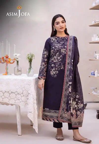 Asim Jofa | Prints Essentials | AJUB-08 - Pakistani Designer Dress - by Asim Jofa | Type: Luxury - 100% Original at Saira Sultan