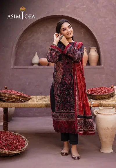 Asim Jofa | Prints Essentials | AJUB-12 - Pakistani Designer Dress - by Asim Jofa | Type: Luxury - 100% Original at Saira Sultan