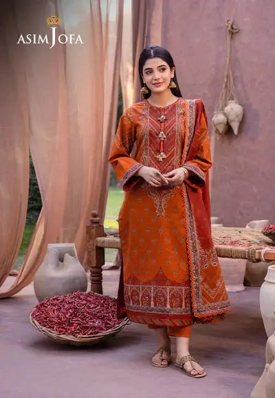 Asim Jofa | Prints Essentials | AJUB-07 - Pakistani Designer Dress - by Asim Jofa | Type: Luxury - 100% Original at Saira Sultan