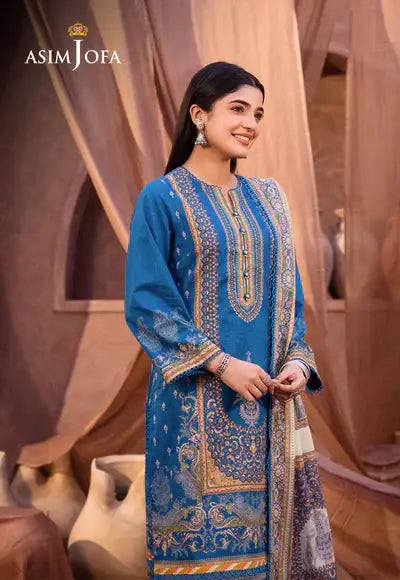 Asim Jofa | Prints Essentials | AJUB-16 - Pakistani Designer Dress - by Asim Jofa | Type: Luxury - 100% Original at Saira Sultan