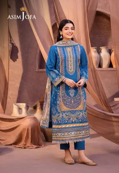 Asim Jofa | Prints Essentials | AJUB-16 - Pakistani Designer Dress - by Asim Jofa | Type: Luxury - 100% Original at Saira Sultan