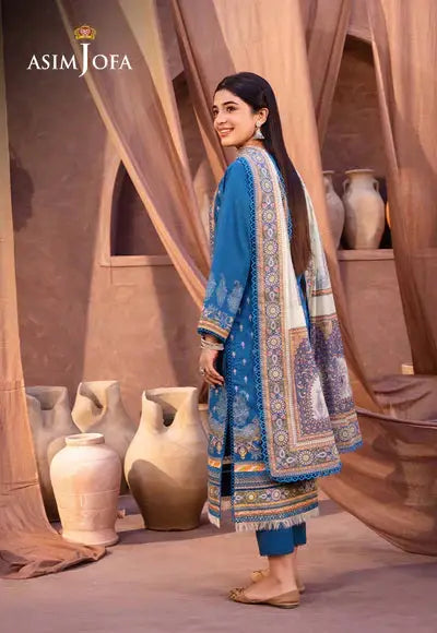 Asim Jofa | Prints Essentials | AJUB-16 - Pakistani Designer Dress - by Asim Jofa | Type: Luxury - 100% Original at Saira Sultan