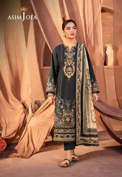 Asim Jofa | Prints Essentials | AJUB-13 - Pakistani Designer Dress - by Asim Jofa | Type: Luxury - 100% Original at Saira Sultan