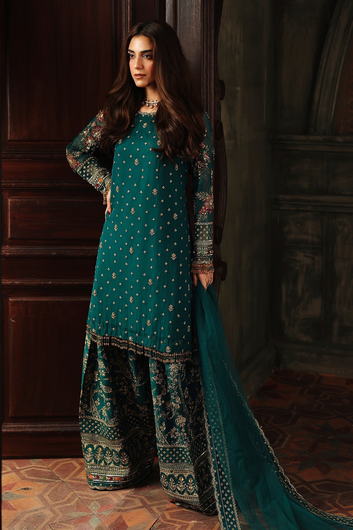 Charizma | Dastan e Jashan | DJW5-04 C - Pakistani Designer Dress - by Charizma - Type : Ladies Clothes - 100% Original at Saira Sultan