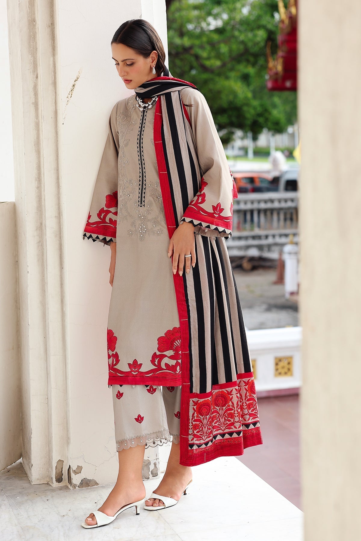 Charizma | Aniq Winter 2025 | ANW6-08 - Pakistani Designer Dress - by Charzima - Type : Ladies Clothes - 100% Original at Saira Sultan