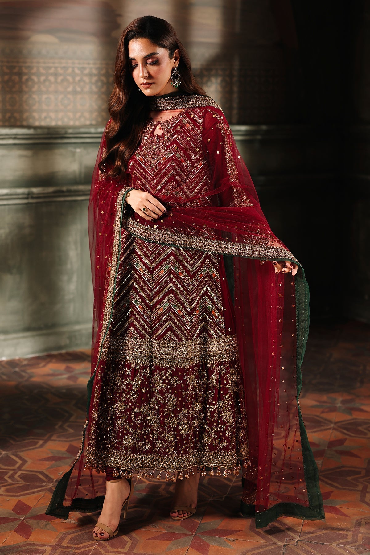 Charizma | Dastan e Jashan | DJW5-03 C - Pakistani Designer Dress - by Charizma - Type : Ladies Clothes - 100% Original at Saira Sultan