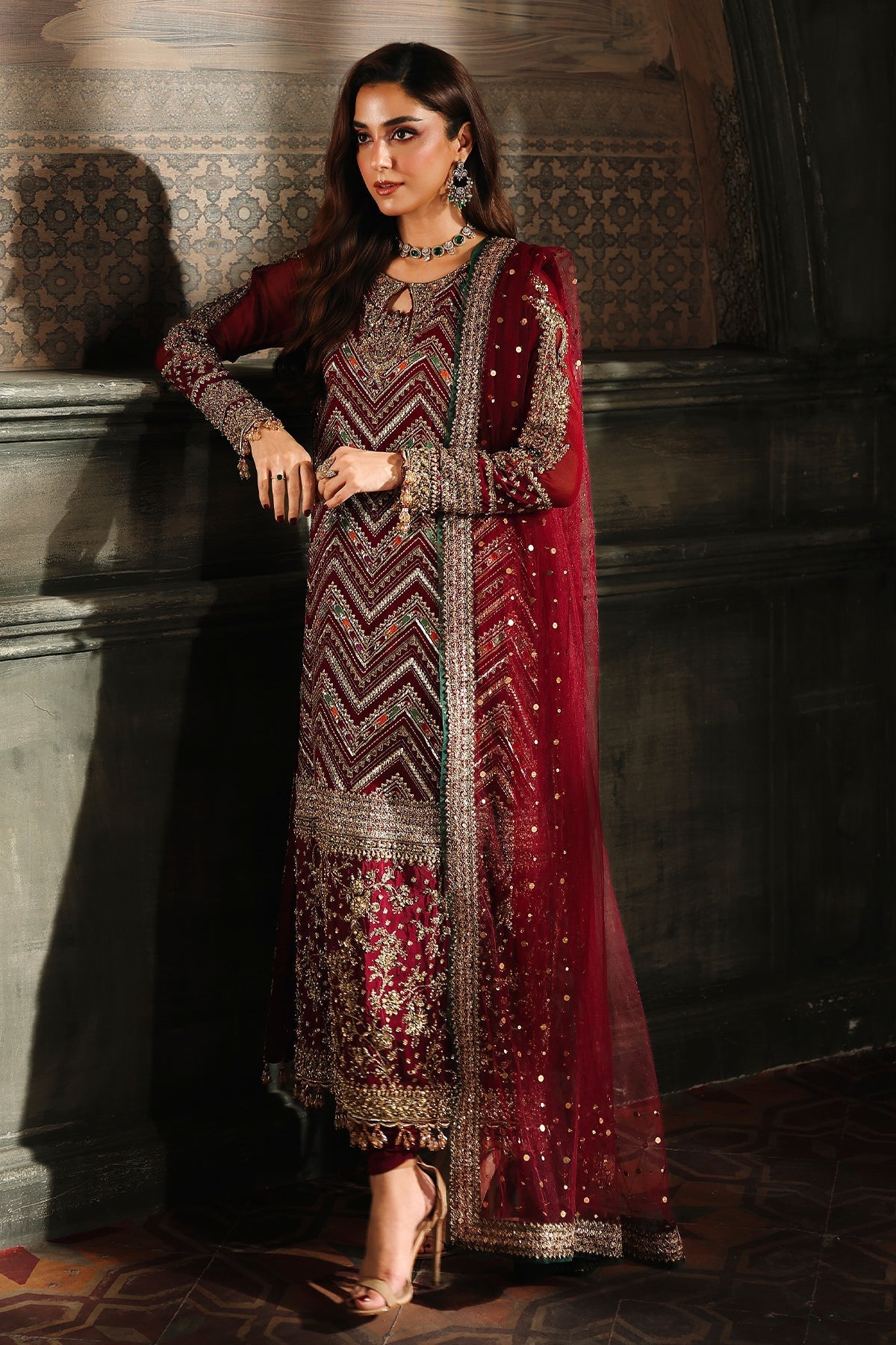 Charizma | Dastan e Jashan | DJW5-03 C - Pakistani Designer Dress - by Charizma - Type : Ladies Clothes - 100% Original at Saira Sultan