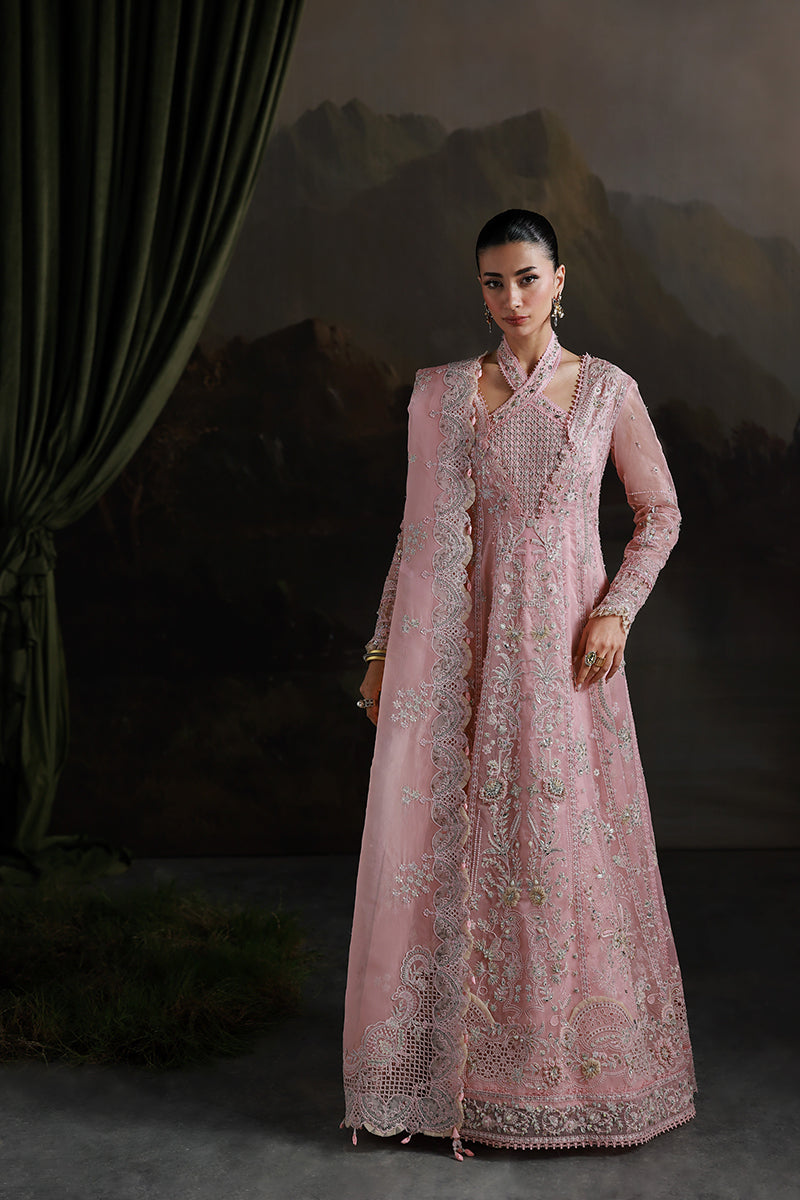 Qalamkar | Elirah Formals 25 | MF-03 BLUSH REVERIE - Pakistani Designer Dress - by Qalamkar - Type : Ladies Clothes - 100% Original at Saira Sultan