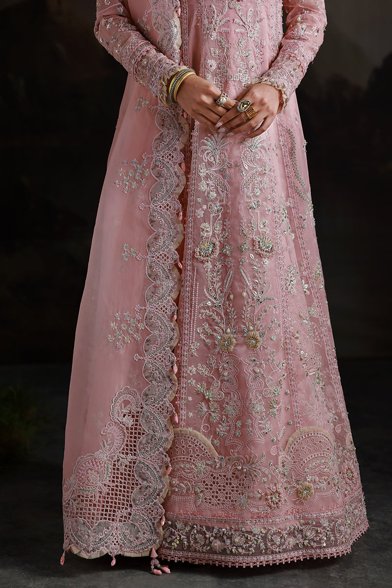 Qalamkar | Elirah Formals 25 | MF-03 BLUSH REVERIE - Pakistani Designer Dress - by Qalamkar - Type : Ladies Clothes - 100% Original at Saira Sultan