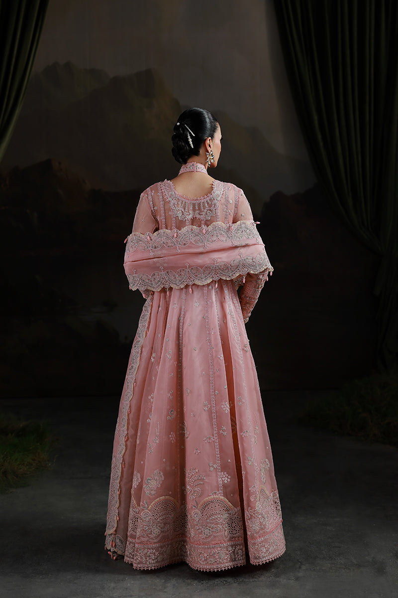 Qalamkar | Elirah Formals 25 | MF-03 BLUSH REVERIE - Pakistani Designer Dress - by Qalamkar - Type : Ladies Clothes - 100% Original at Saira Sultan
