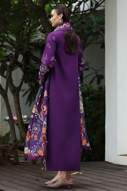 Qalamkar | Q Linen 25 | KL-15 IRIS - Pakistani Designer Dress - by Qalamkar - Type : Ladies Clothes - 100% Original at Saira Sultan