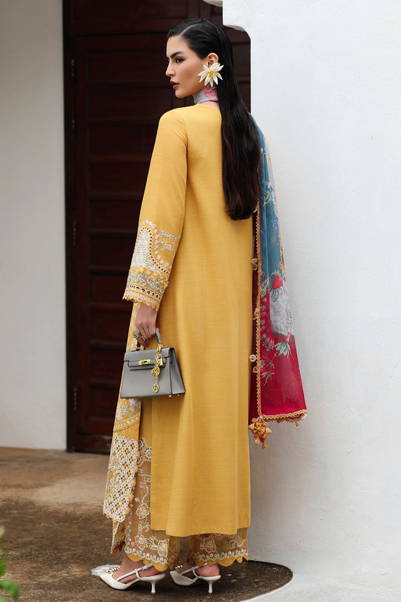 Qalamkar | Q Linen 25 | KL-06 GLEAM - Pakistani Designer Dress - by Qalamkar - Type : Ladies Clothes - 100% Original at Saira Sultan