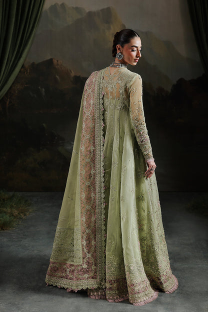 Qalamkar | Elirah Formals 25 | MF-02 SAGE AURA - Pakistani Designer Dress - by Qalamkar - Type : Ladies Clothes - 100% Original at Saira Sultan