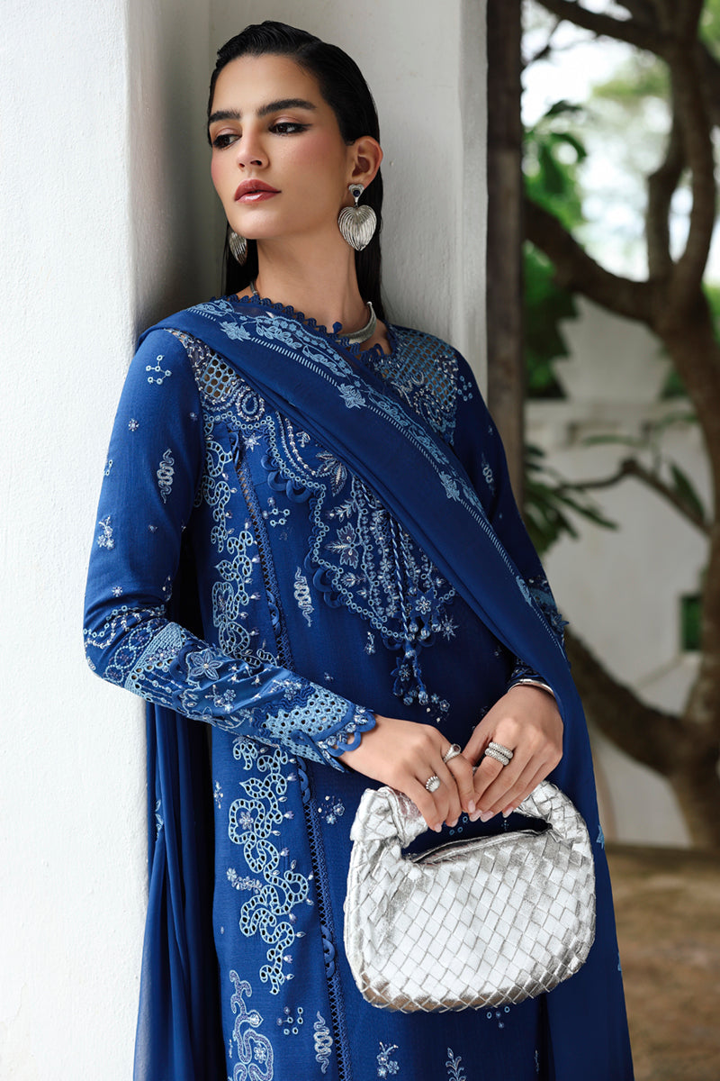 Qalamkar | Q Linen 25 | KL-03 ECLIPSE - Pakistani Designer Dress - by Qalamkar - Type : Ladies Clothes - 100% Original at Saira Sultan