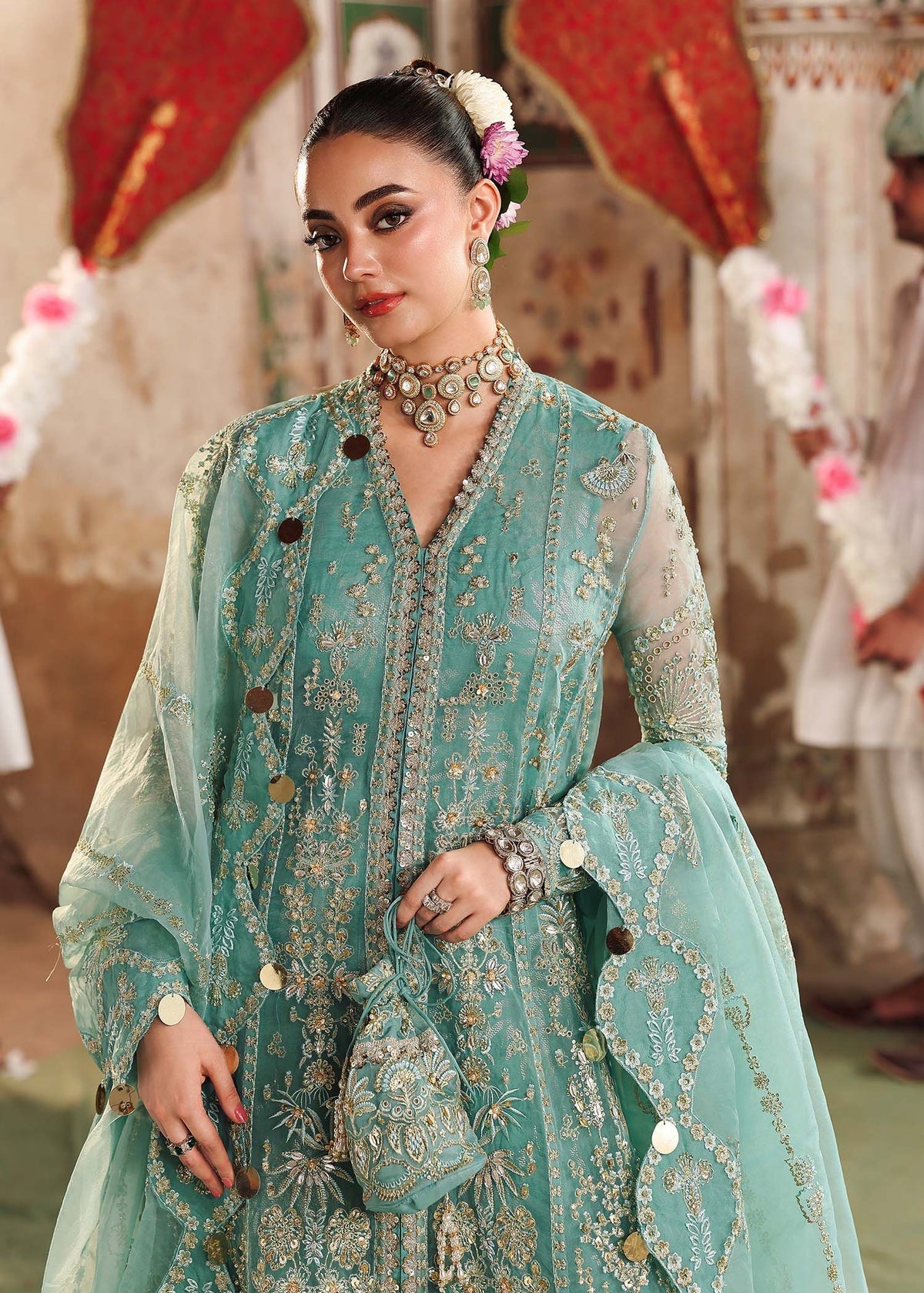 Sardinia | Veere Di Wedding Bride 25 | ROOHI - Pakistani Designer Dress - by Sardinia - Type : Ladies Clothes - 100% Original at Saira Sultan