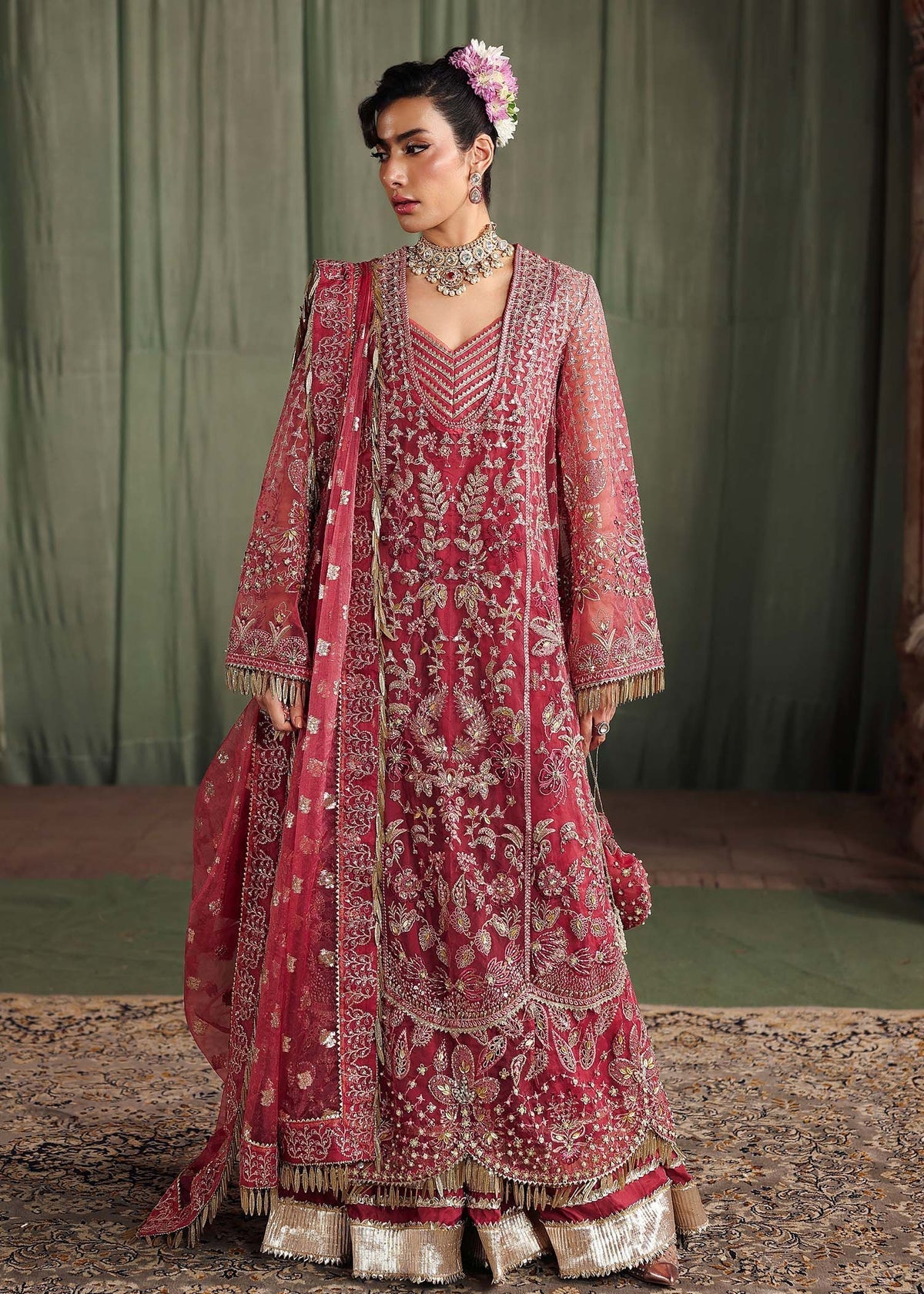 Sardinia | Veere Di Wedding Bride 25 | GHAZAL - Pakistani Designer Dress - by Sardinia - Type : Ladies Clothes - 100% Original at Saira Sultan