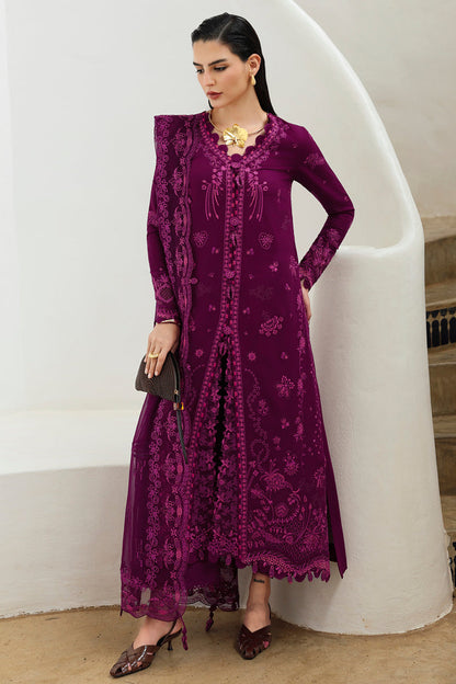 Qalamkar | Q Linen 25 | KL-01 VEYRAH - Pakistani Designer Dress - by Qalamkar - Type : Ladies Clothes - 100% Original at Saira Sultan