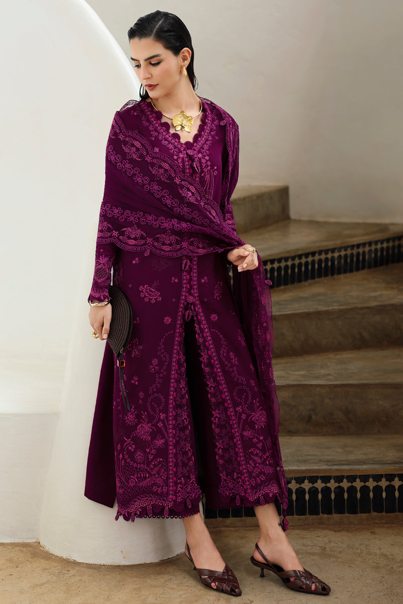 Qalamkar | Q Linen 25 | KL-01 VEYRAH - Pakistani Designer Dress - by Qalamkar - Type : Ladies Clothes - 100% Original at Saira Sultan
