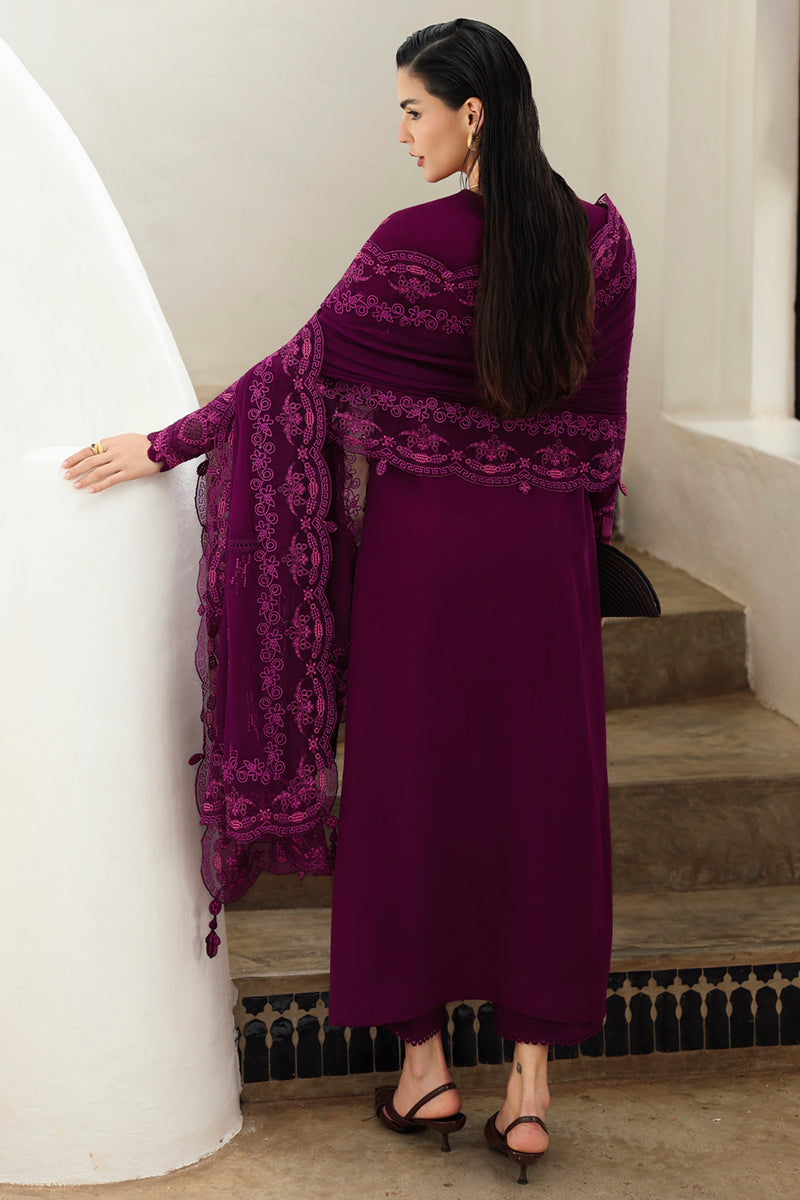 Qalamkar | Q Linen 25 | KL-01 VEYRAH - Pakistani Designer Dress - by Qalamkar - Type : Ladies Clothes - 100% Original at Saira Sultan