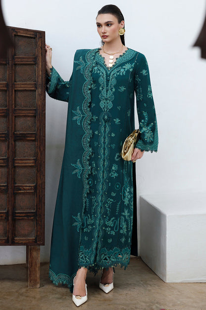 Qalamkar | Q Linen 25 | KL-11 MEADOW - Pakistani Designer Dress - by Qalamkar - Type : Ladies Clothes - 100% Original at Saira Sultan