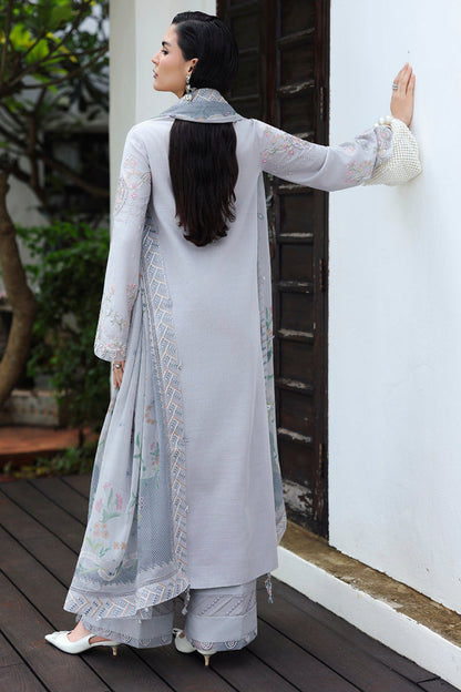 Qalamkar | Q Linen 25 | KL-02 HAZE - Pakistani Designer Dress - by Qalamkar - Type : Ladies Clothes - 100% Original at Saira Sultan
