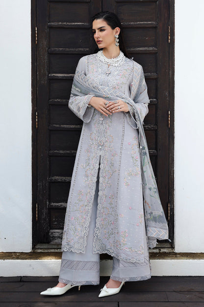 Qalamkar | Q Linen 25 | KL-02 HAZE - Pakistani Designer Dress - by Qalamkar - Type : Ladies Clothes - 100% Original at Saira Sultan