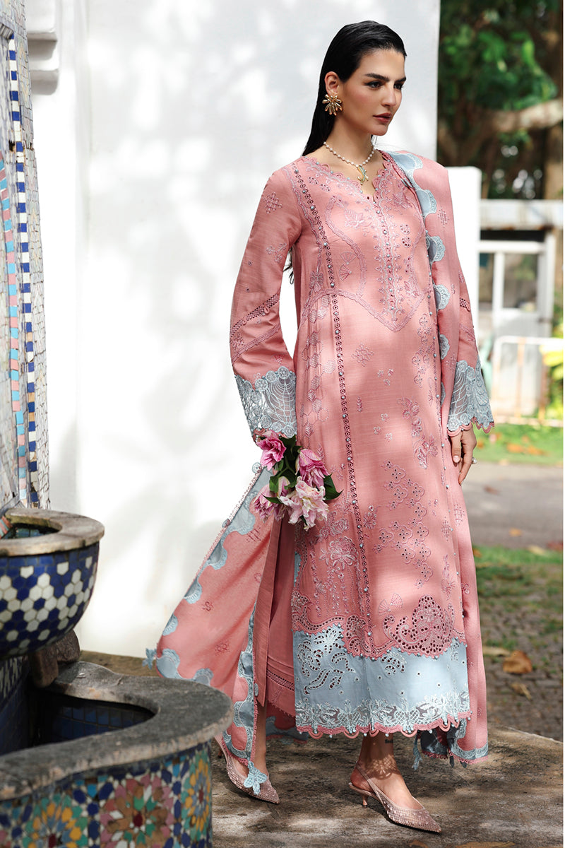 Qalamkar | Q Linen 25 | KL-10 FAYE - Pakistani Designer Dress - by Qalamkar - Type : Ladies Clothes - 100% Original at Saira Sultan