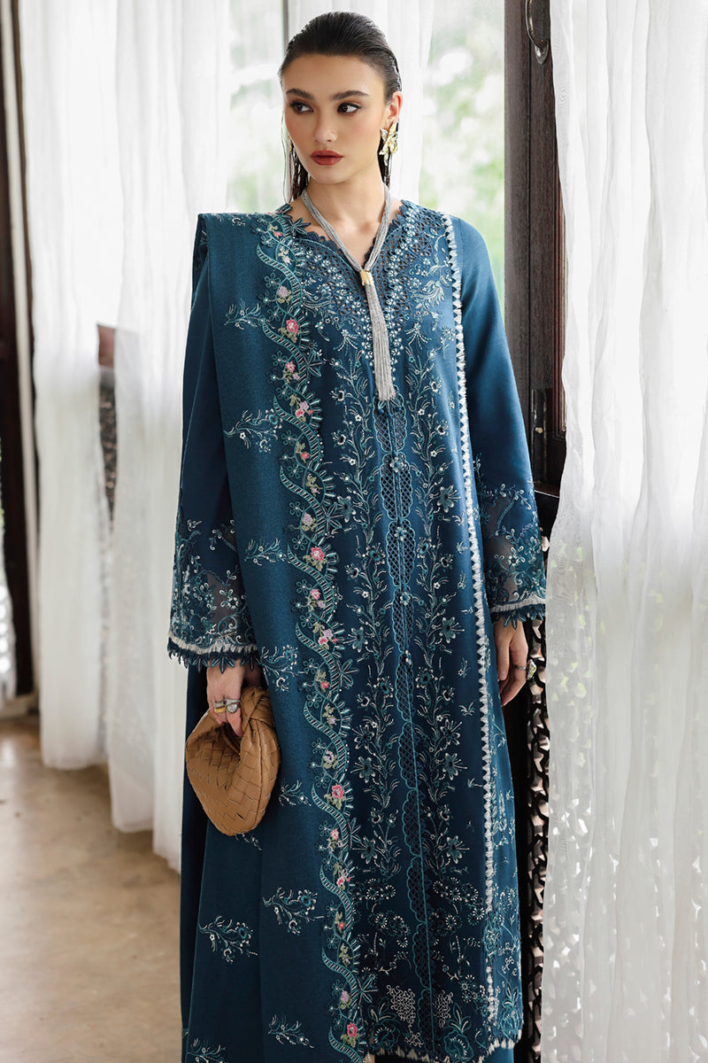 Qalamkar | Q Linen 25 | KL-05 LUSH - Pakistani Designer Dress - by Qalamkar - Type : Ladies Clothes - 100% Original at Saira Sultan