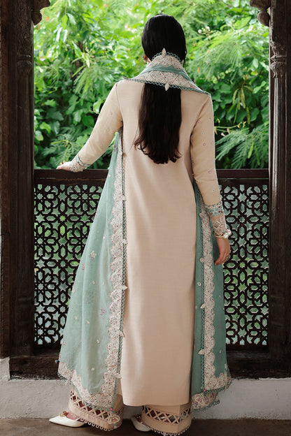 Qalamkar | Q Linen 25 | KL-07 WHISPER - Pakistani Designer Dress - by Qalamkar - Type : Ladies Clothes - 100% Original at Saira Sultan