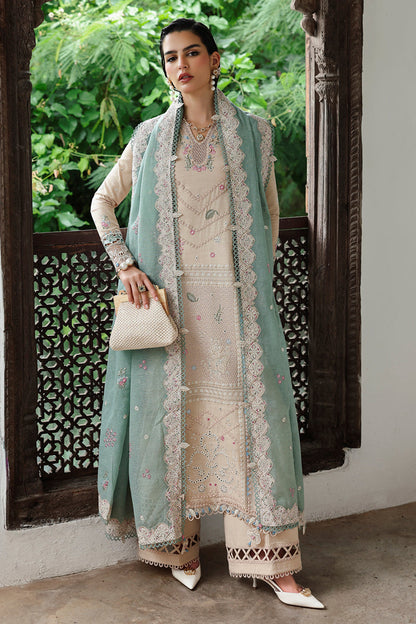 Qalamkar | Q Linen 25 | KL-07 WHISPER - Pakistani Designer Dress - by Qalamkar - Type : Ladies Clothes - 100% Original at Saira Sultan