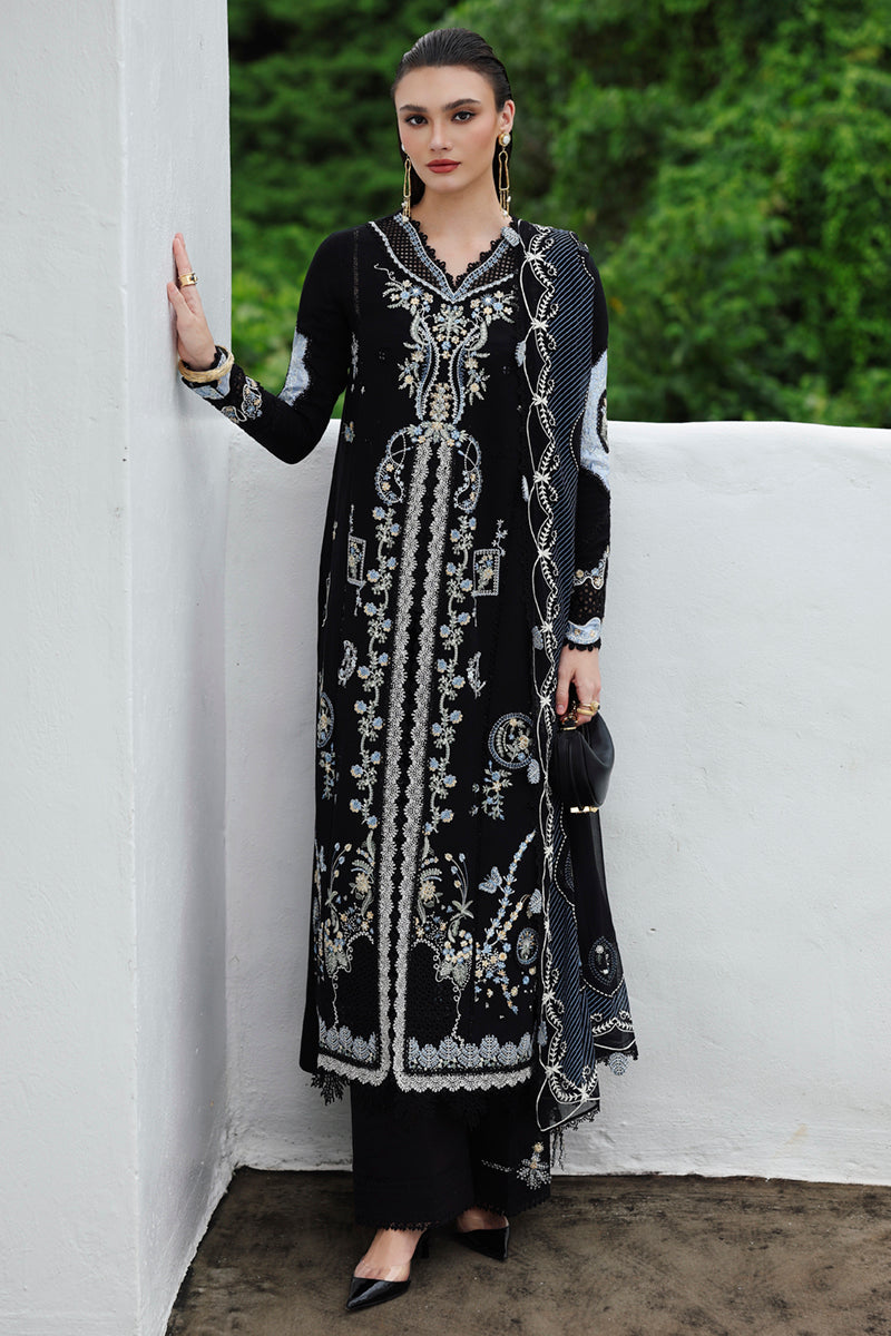 Qalamkar | Q Linen 25 | KL-09 ZYRA - Pakistani Designer Dress - by Qalamkar - Type : Ladies Clothes - 100% Original at Saira Sultan