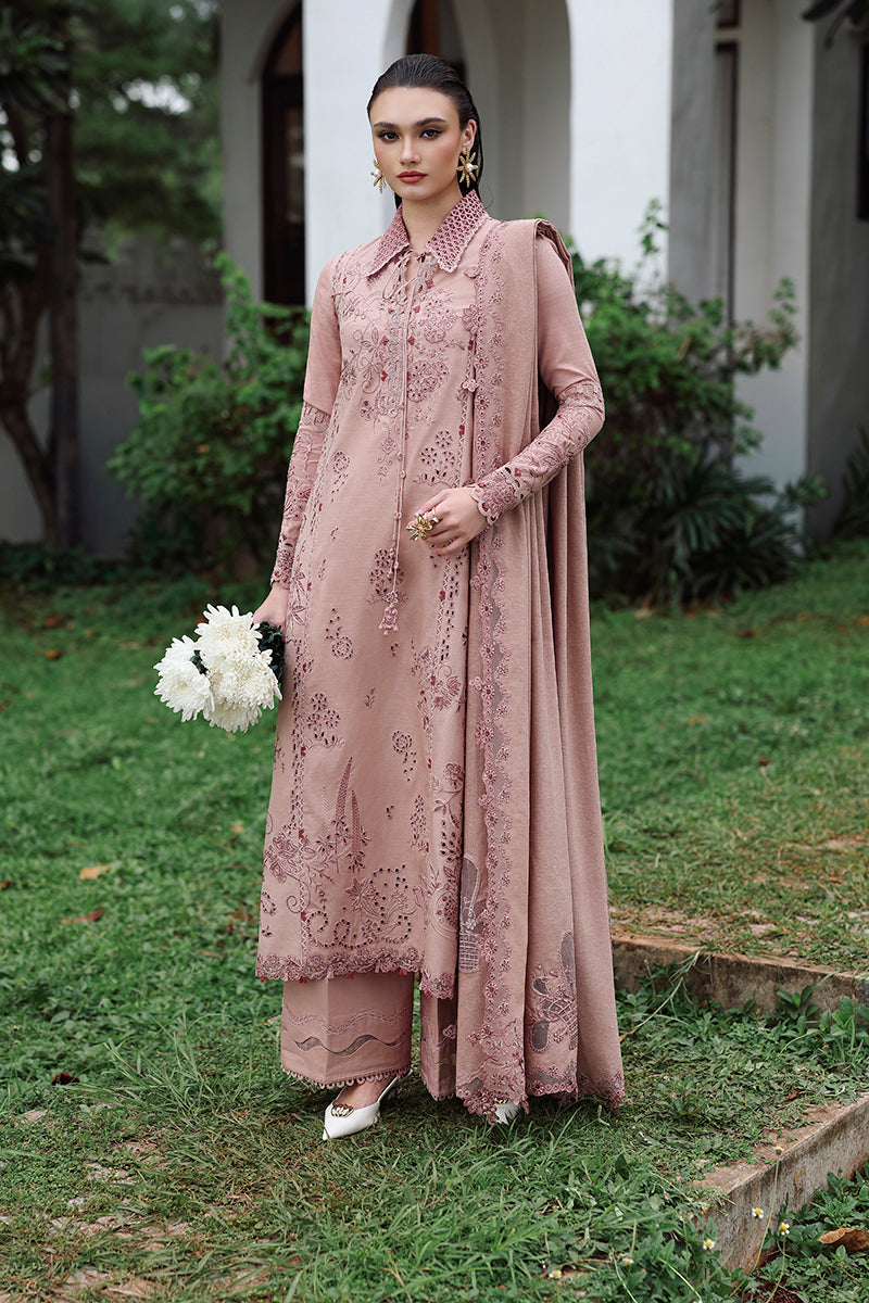 Qalamkar | Q Linen 25 | KL-08 VEIL - Pakistani Designer Dress - by Qalamkar - Type : Ladies Clothes - 100% Original at Saira Sultan