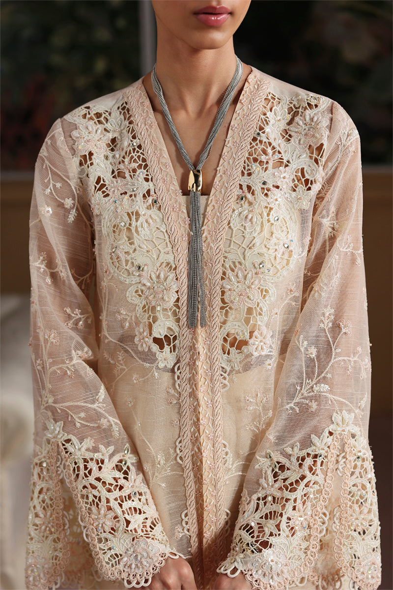 Qalamkar | Luxury Pret 25 | LP-03 JEENA by Qalamkar - Designer Dress - Type : Ladies Clothes - Available at Saira Sultan - 100% Original 