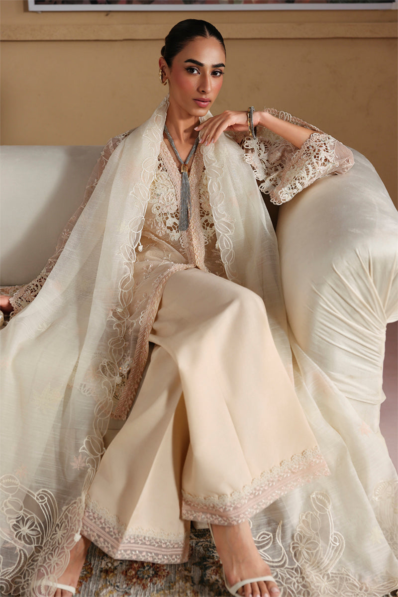 Qalamkar | Luxury Pret 25 | LP-03 JEENA by Qalamkar - Designer Dress - Type : Ladies Clothes - Available at Saira Sultan - 100% Original 