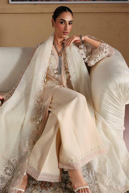 Qalamkar | Luxury Pret 25 | LP-03 JEENA by Qalamkar - Designer Dress - Type : Ladies Clothes - Available at Saira Sultan - 100% Original 