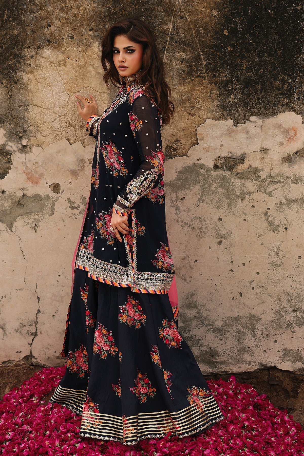Charizma | Vasal Chiffon 25 | VSL25-29 B - Pakistani Designer Dress - by Charizma - Type : Ladies Clothes - 100% Original at Saira Sultan